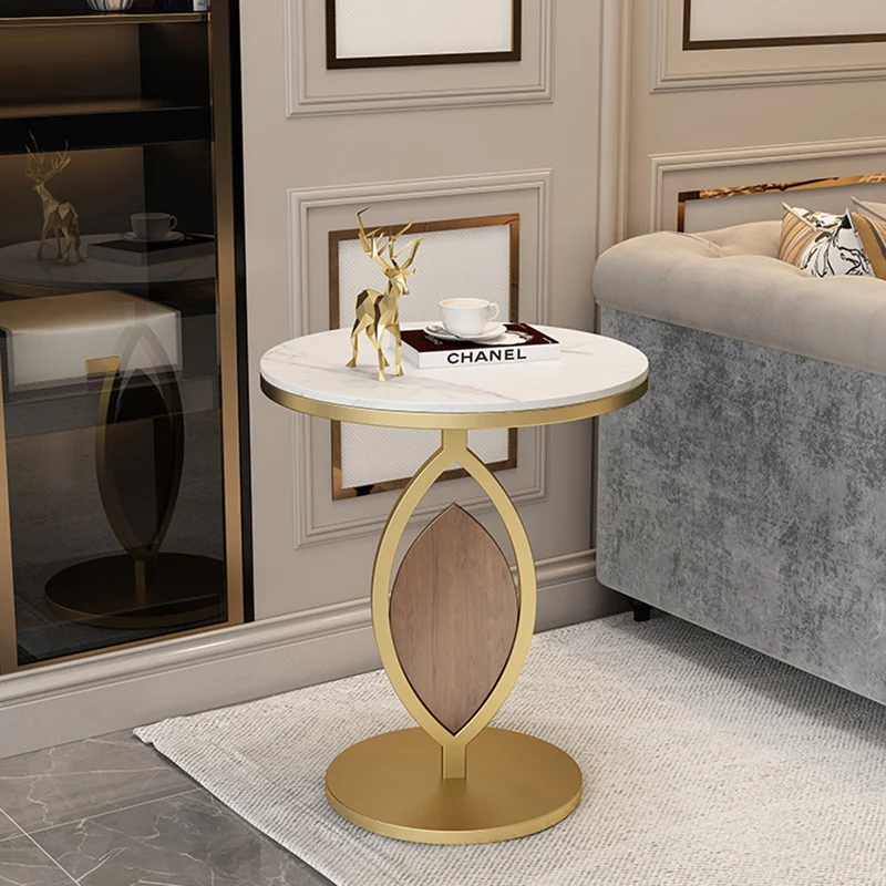 White Marble Coffee Tables Base Modern Design Makeup Dressing Bedside Coffee Table Side Hall Tea Table Basse Dining Tables