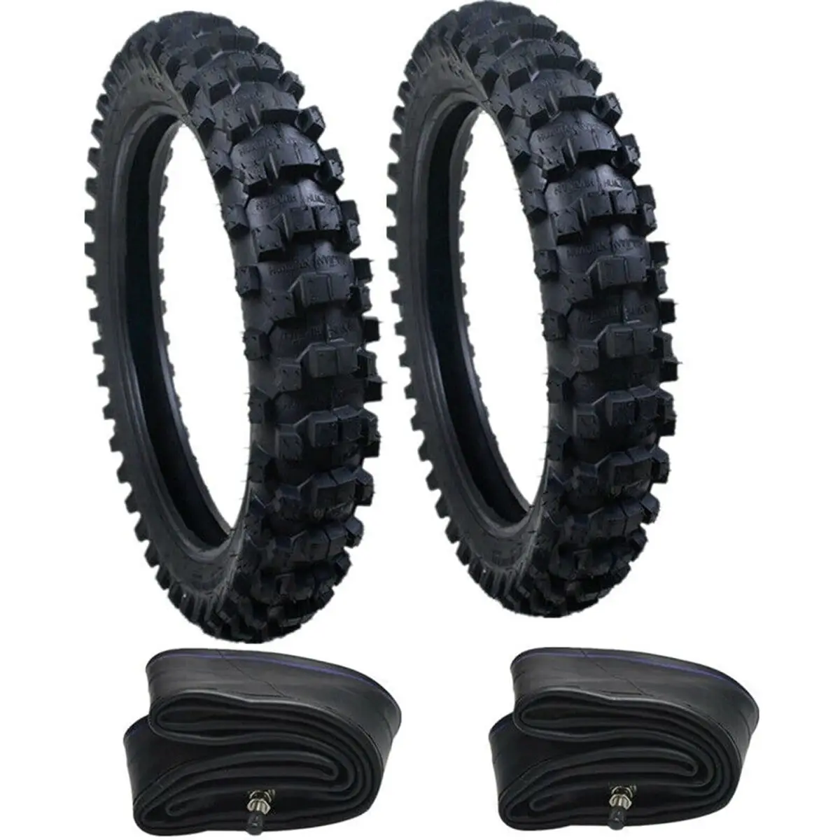 

Front 70/100-19 & 90/100-16 Rear Tire+Tube Set For Pit Bike KX100 CRF150 CRF110F Front Rear Tire Tube For Honda CRF150F