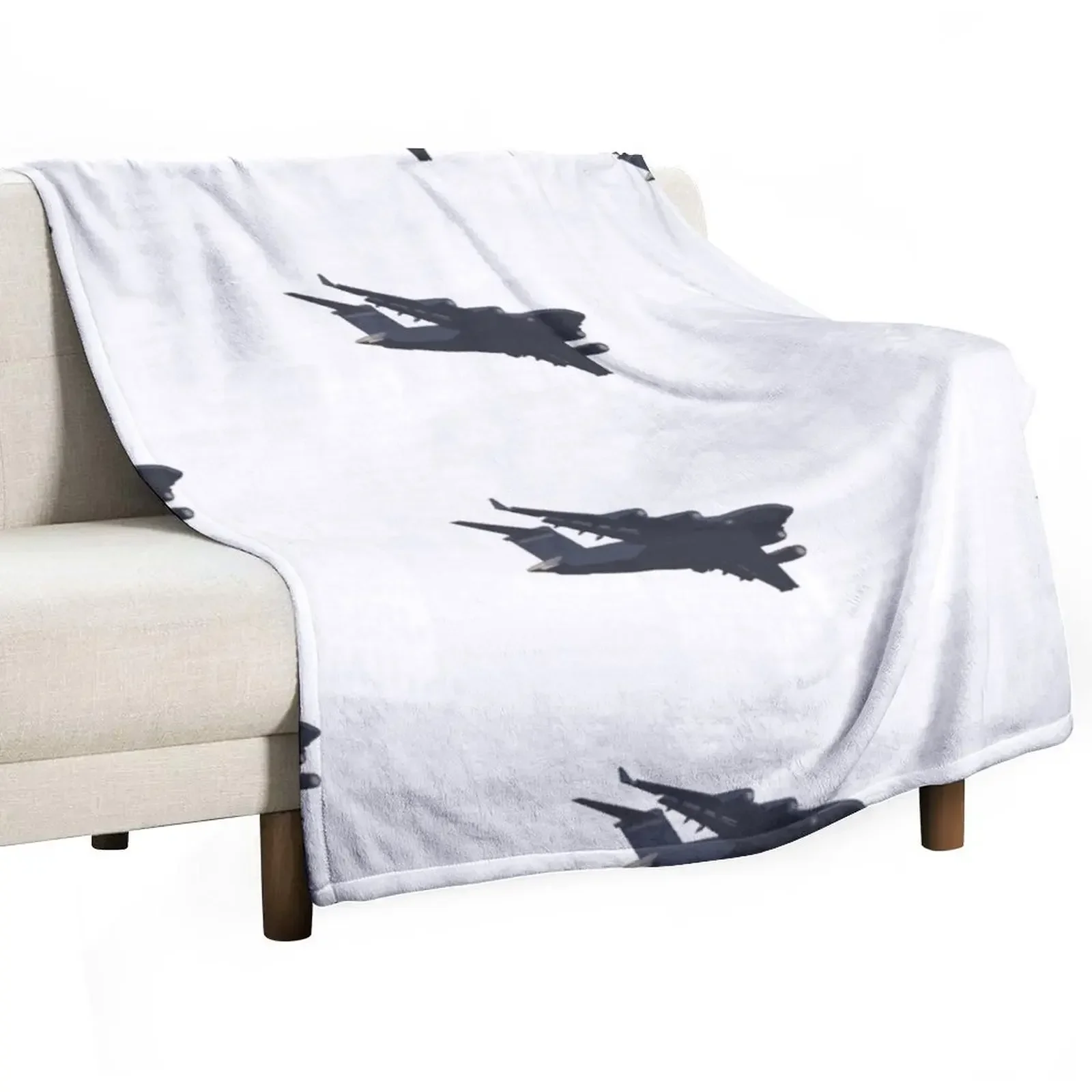 C-17 Globemaster Throw Blanket anime For Decorative Sofa cosplay anime Soft Big Blankets