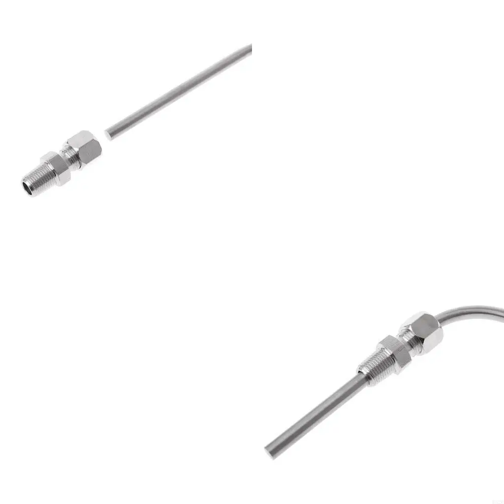 

K Type 1/8" NPT Ttemperature Probe Sensors with Exposed Tip 0-1250 ℃ Durable