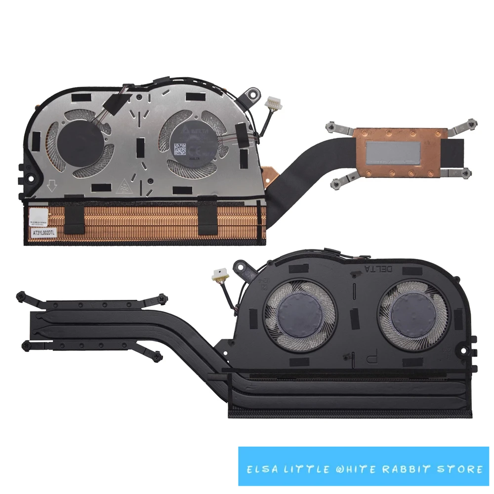 

FOR DELL Latitude 7640 E7640 FAN HEATSINK 02X91X