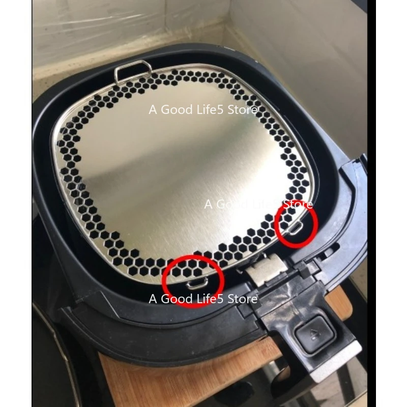 

Applicable To Philips Air Fryer HD9621 HD9642 HD9749 HD9641 HD9531 Fried Basket Cover Accessories