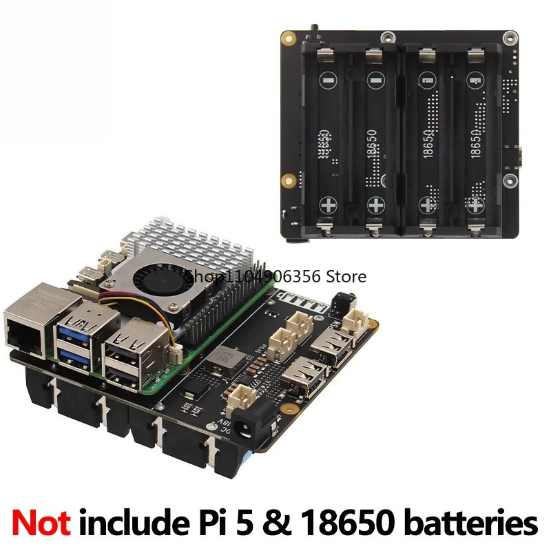 for 18650 Uninterruptible Power Supply Module for X1202 5 UPS Power Management Expansion Board