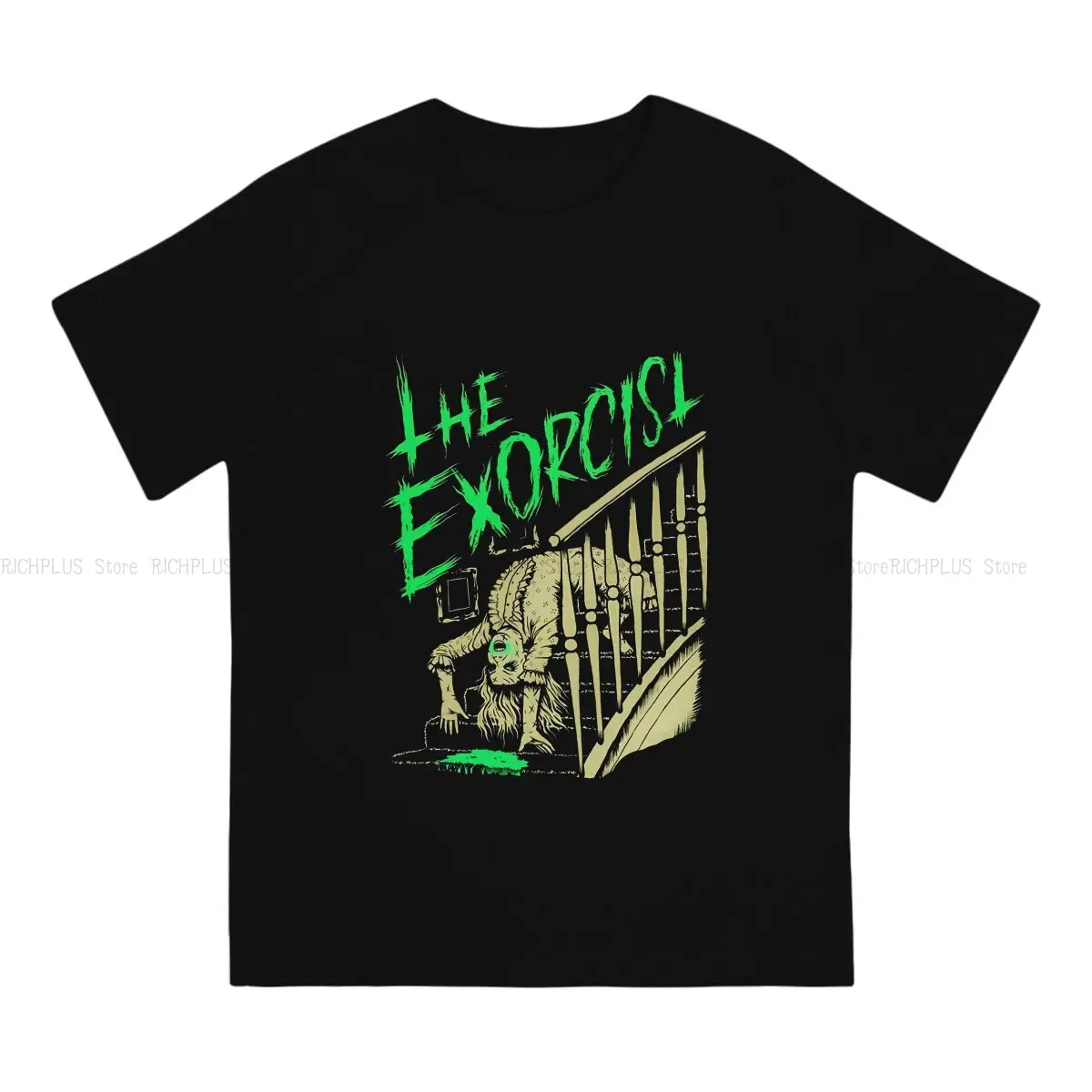 Classic Unique TShirt The Exorcist Horror Film Leisure Polyester T Shirt Summer Stuff For Men Women