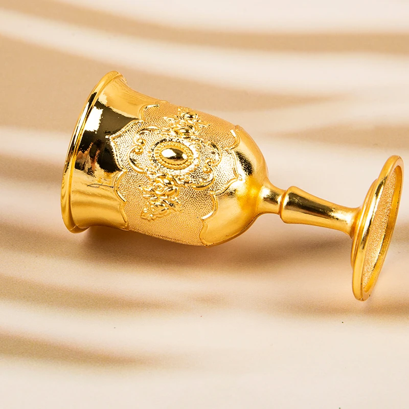 30ml Gold Vintage Wine Glasses Champagne Glasses Beverage Goblet Cocktail Cup Home Party Tableware Accessories