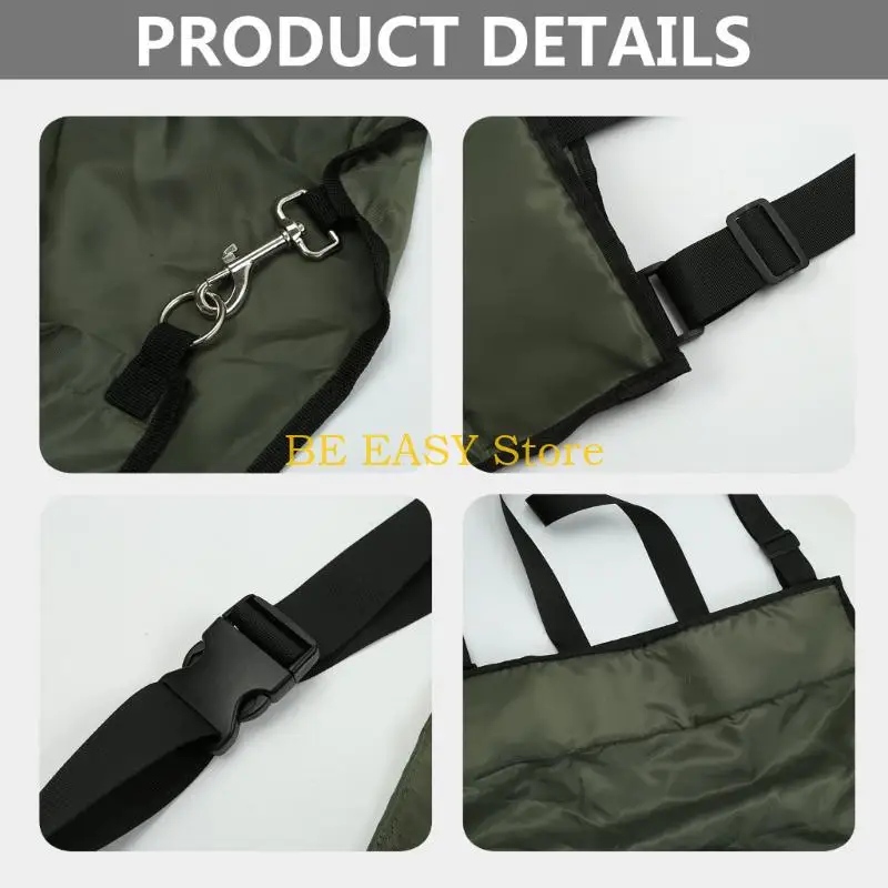 E28F Fruit Picking Bag Vegetable Berry Harvest Picking Apron Garden Apron Farm Helper