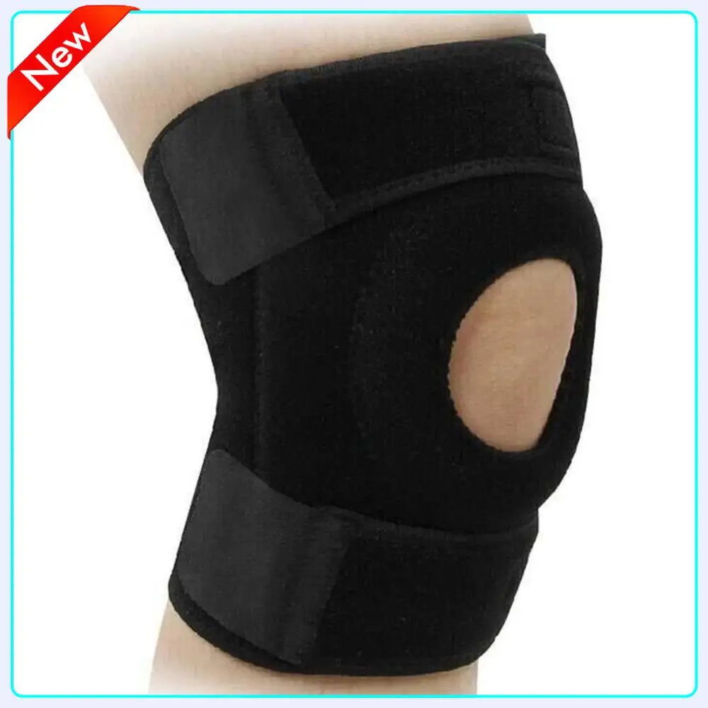 

Knee Brace Compression Knee Sleeve with Adjustable Buckle Knee Pain Injury Recovery for Hiking Soccer Basketball Running Tennis