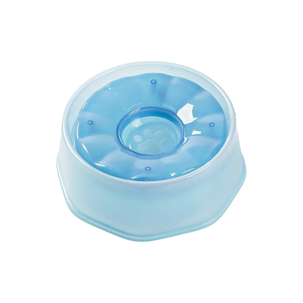 Plastic Pet Floating Water Bowl Anti-Splash Spill Proof Pet Water Dispenser Large Capacity No Wet Mouth Cat Bowl
