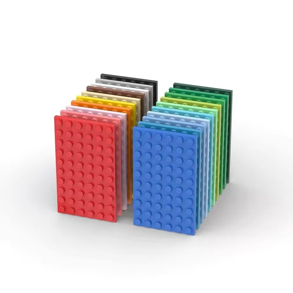 Gobricks GDS-525 Plate 6 x 10 Educational compatible with 3033 Particles Moc Parts toy pieces of children's DIY