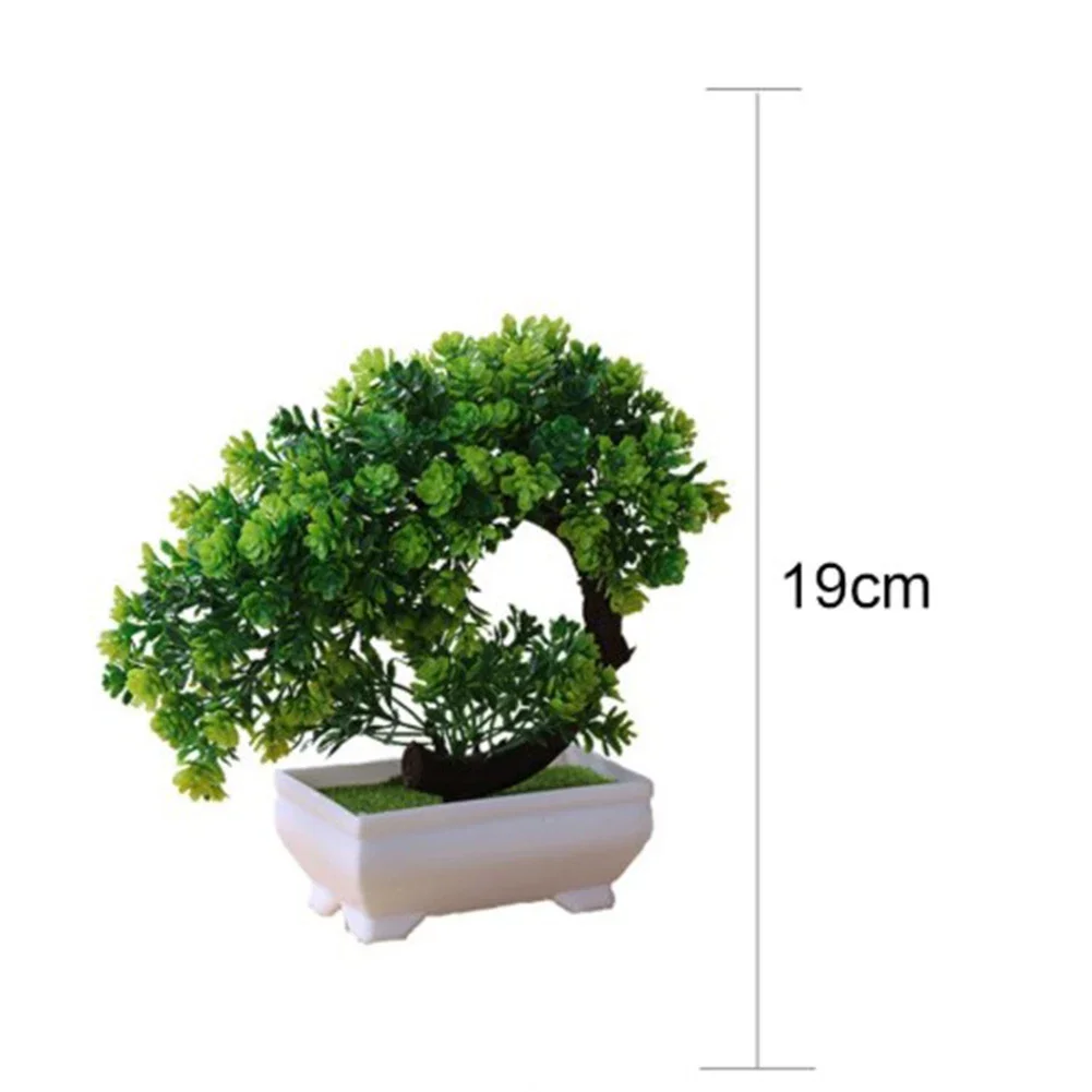 Artificial Flower Potted Plant for Home Garden Table Office Room Decoration