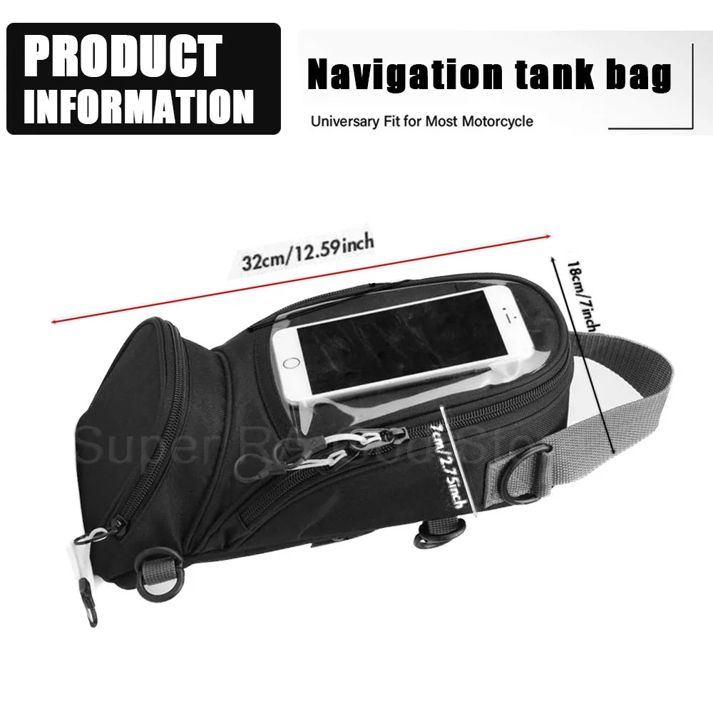 For X-Cape 650 649 X cape Xcape 2022 2023 Motorcycle fuel tank navigation pack is waterproof