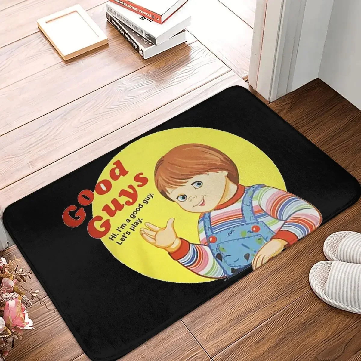 Good Guys Child's Play Chucky Doll Anti-slip Doormat Floor Mat Cushion Carpet Rug for Kitchen Entrance Home Footpad Mats