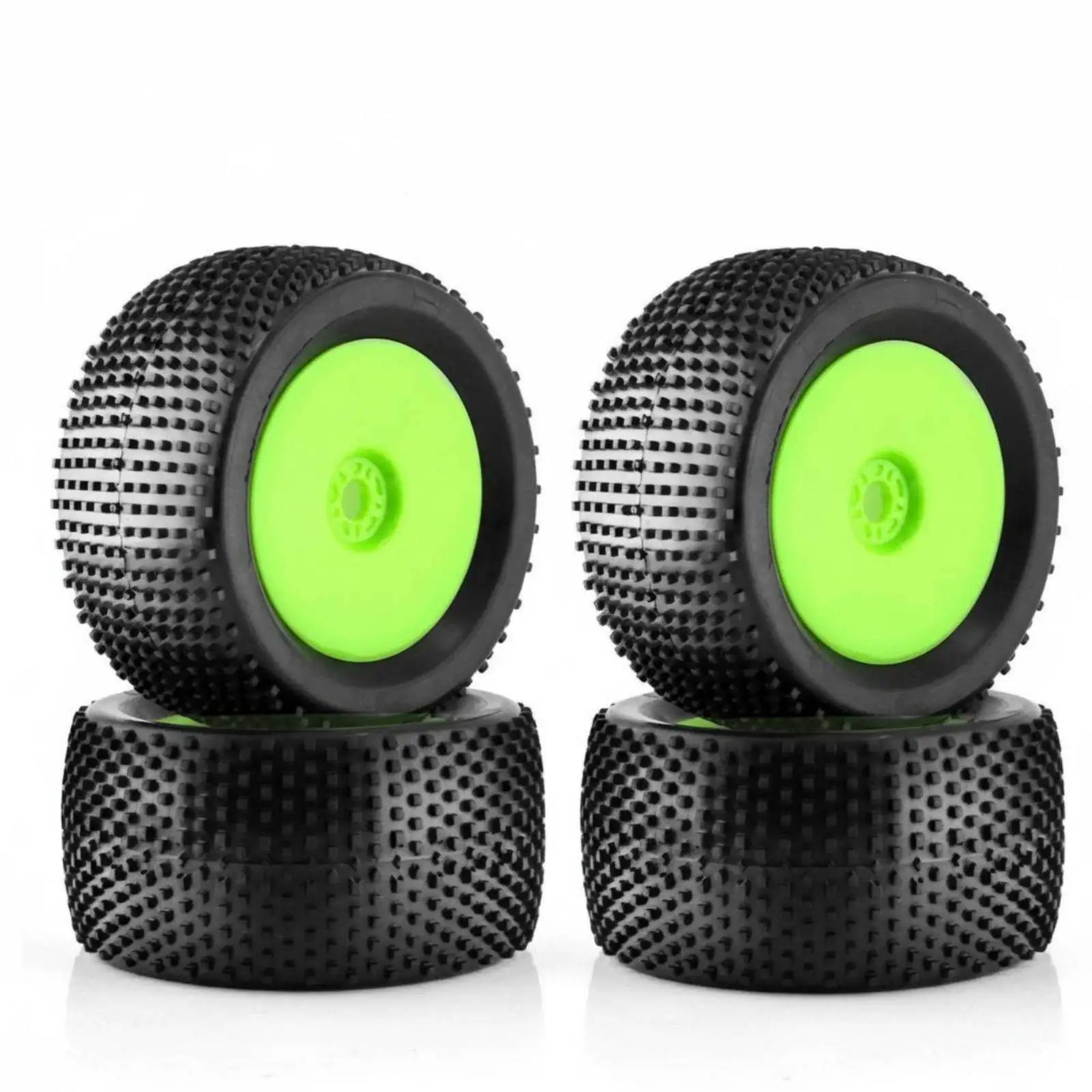 Off Road RC Truck Tire Set 140mm Diameter with Foam Inserts for 1/8 Scale Racing Car Wheel