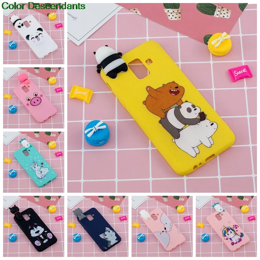 Soft Silicone Case For Coque Samsung Galaxy J6 2018 SM-j600F/DS SM-j600 Soft Silicone Phone Case For Etui Samsung J6 2018 Case