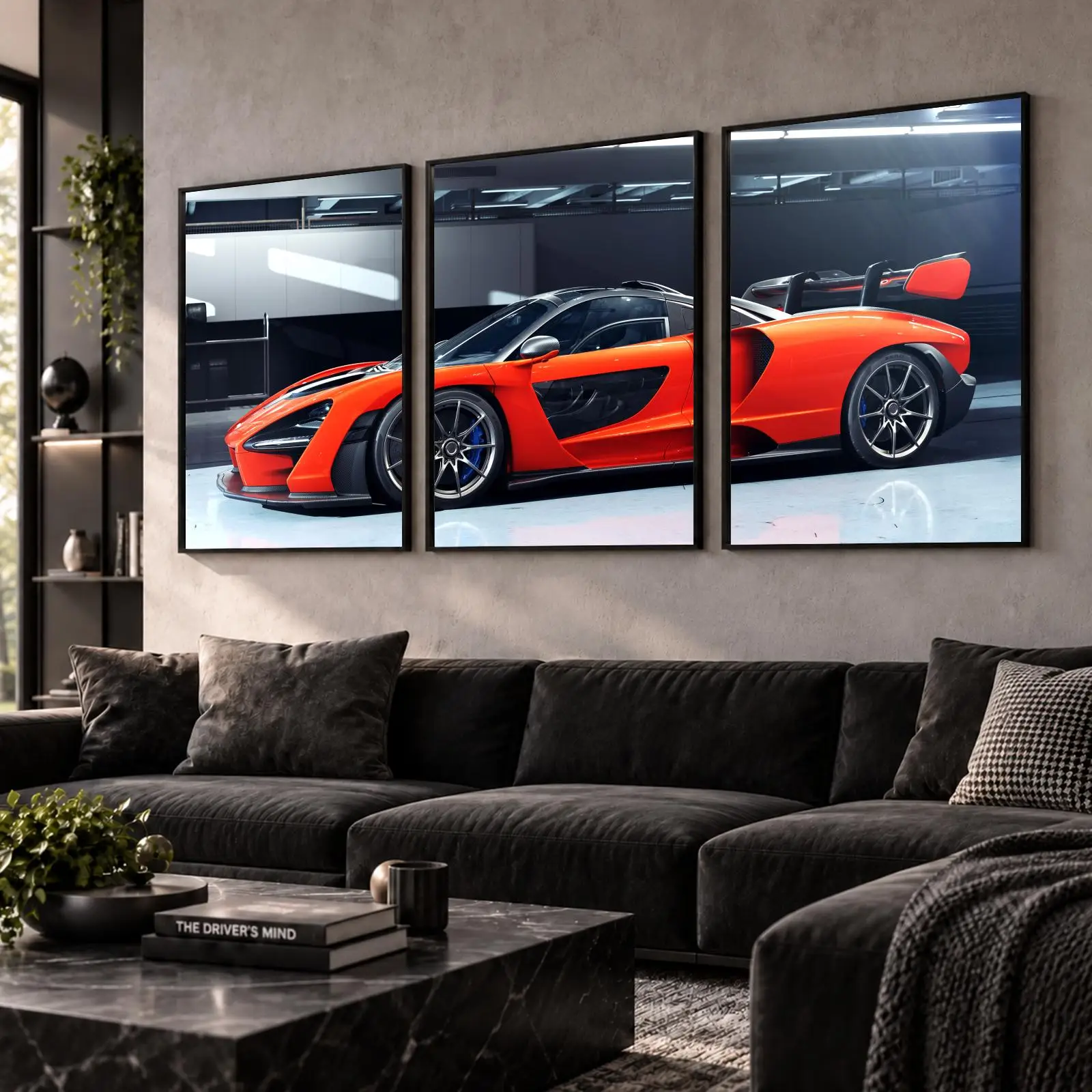 S-Senna Circuit Legend Painting Calligraphy Wall Art Canvas Poster Collection Prints for Bedroom Living Room Home Decoration
