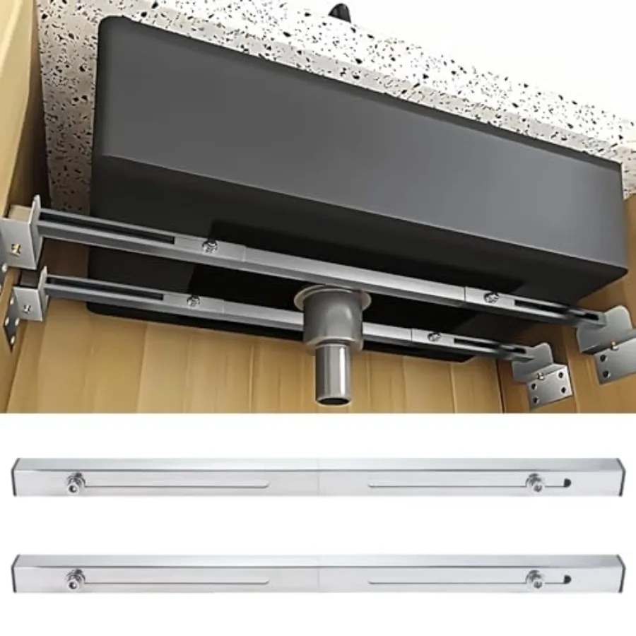 

Undermount Sink Brackets, Stainless Steel Adjustable Undermounts Sinks Support, Horizontal Installation Save Space, Heavy Duty