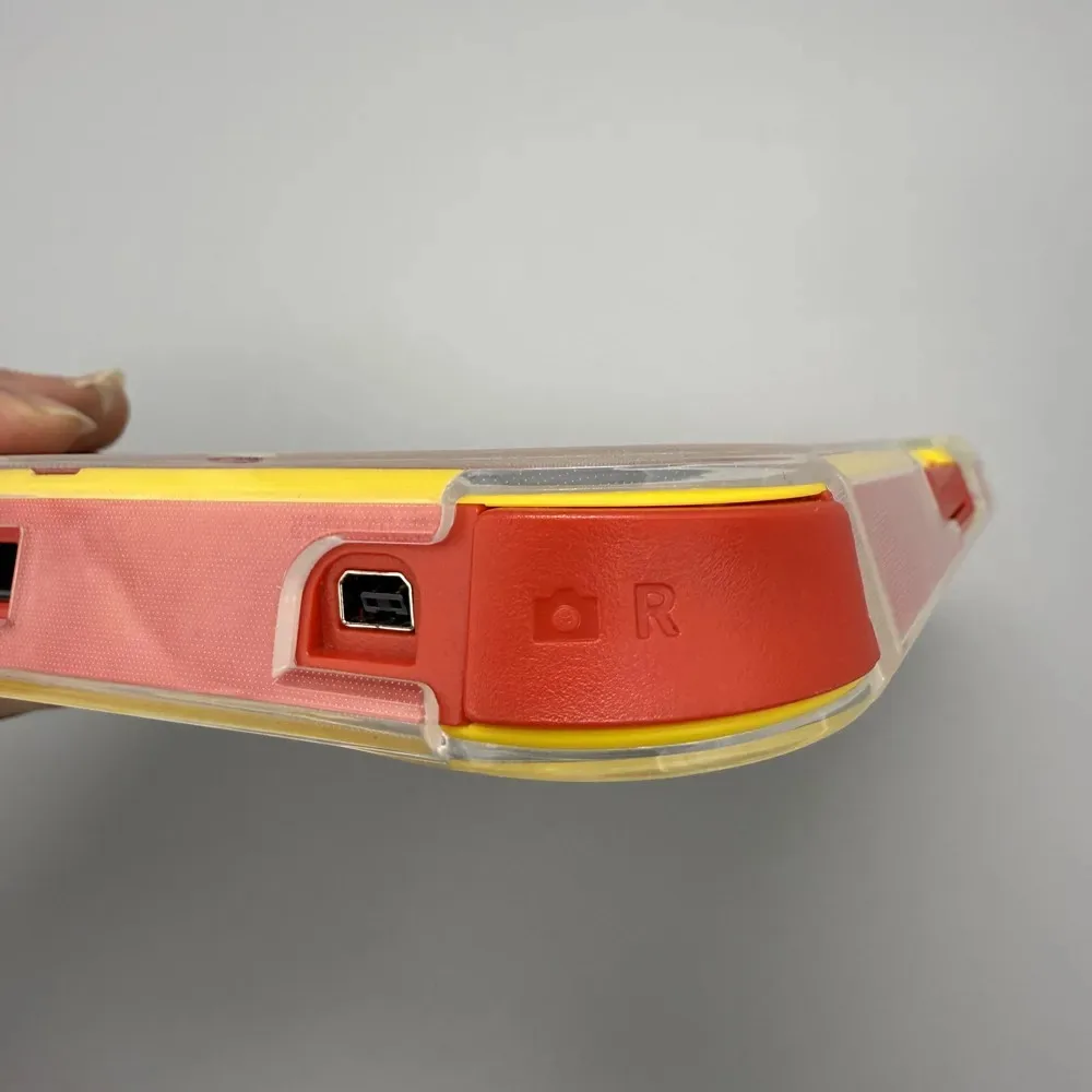 High Quality TPU Silicone Sleeve for 2DS Handheld Soft Crystal Case Game Console Protective Case.