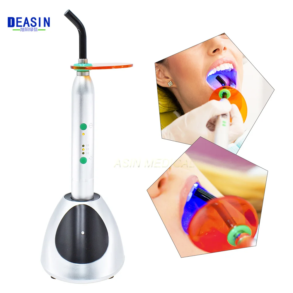 Dental 10W Curing Light Cure Light Cure Lamp Curing Machine Wireless Aluminium Handpiece Quick Solidify Dentistry Tools