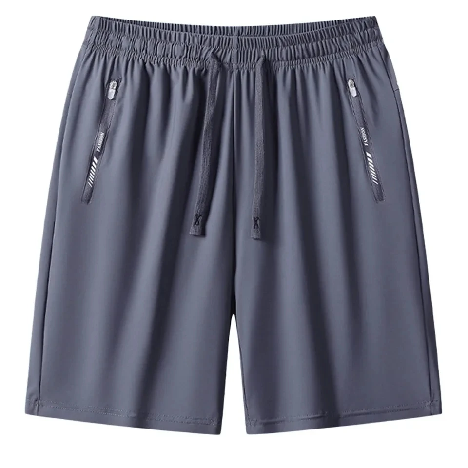 

Summer Men Shorts Ice Silk Running Gym Sport Shorts Breathable Beach Short Pants Lightweight Fitness Jogging Shorts S-5XL