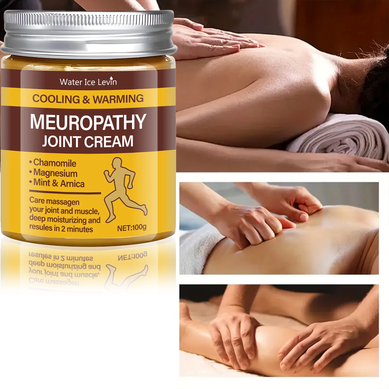Meuropathy Joint Cream with Magnesium & Arnica - Dual Coolin