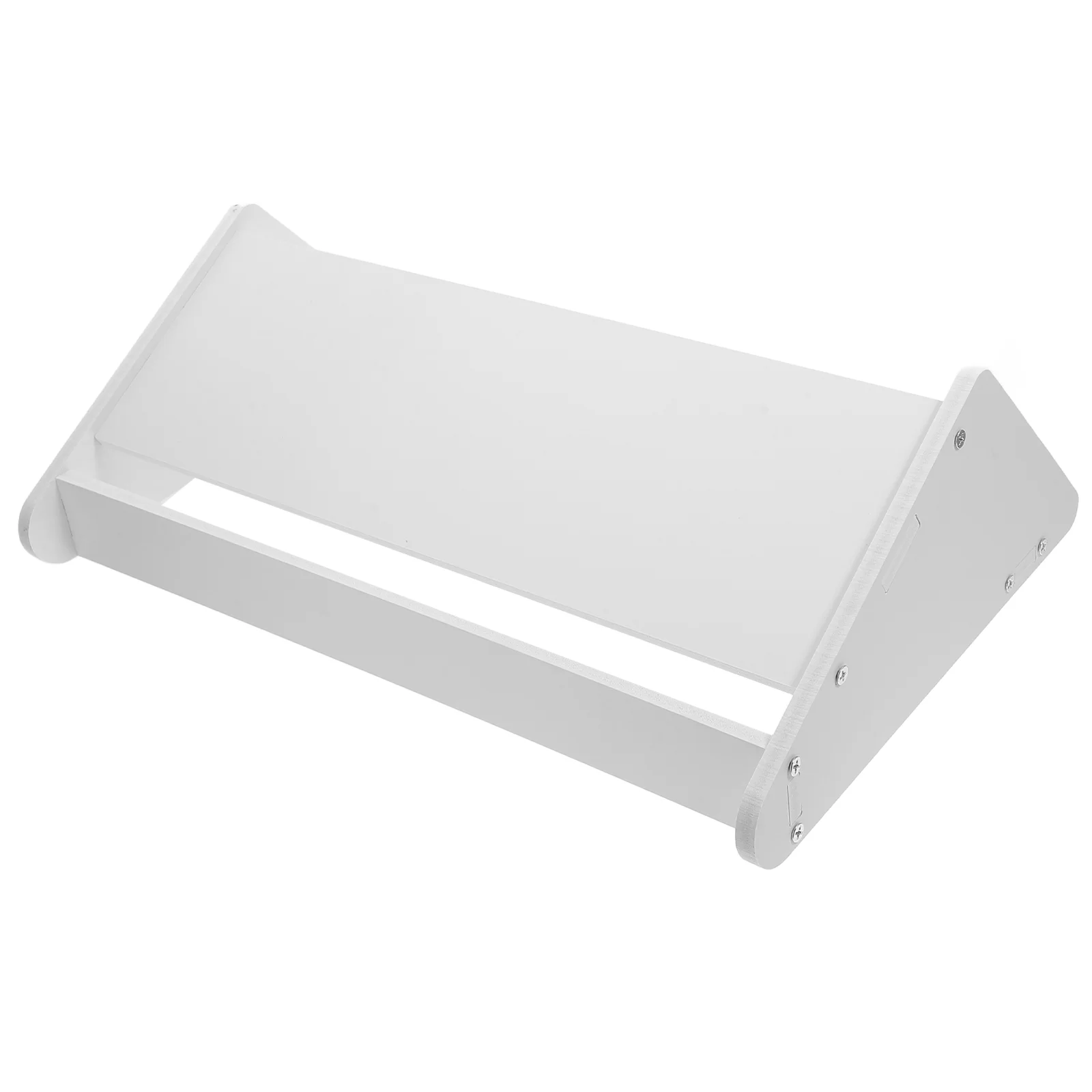 

Shoebox Rack Shelf Wall-mounted Home Coat Hanger Punching Free Pvc Wood Plastic Board Bathroom Holder Storage