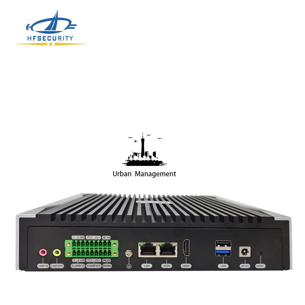 HFSecurity XCore AI Box Edge Computing Box Multiple Algorithm Face Behavior Items Detect Device With Software E
