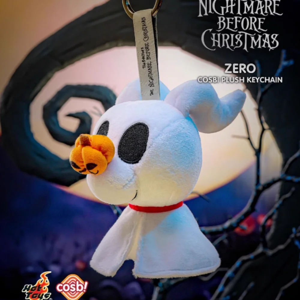 Genuíno o pesadelo antes do natal série de pelúcia caixa cega modelo mini figura ornamento desktop brinquedos crianças presente do dia das bruxas