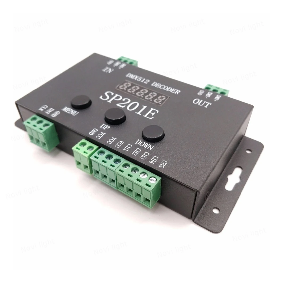 SP201E Symphony Controller Bunte Werbeleuchtung DMX512 Decoder WS2811 LED Streifen Licht Bühne Engineering Sub-controller
