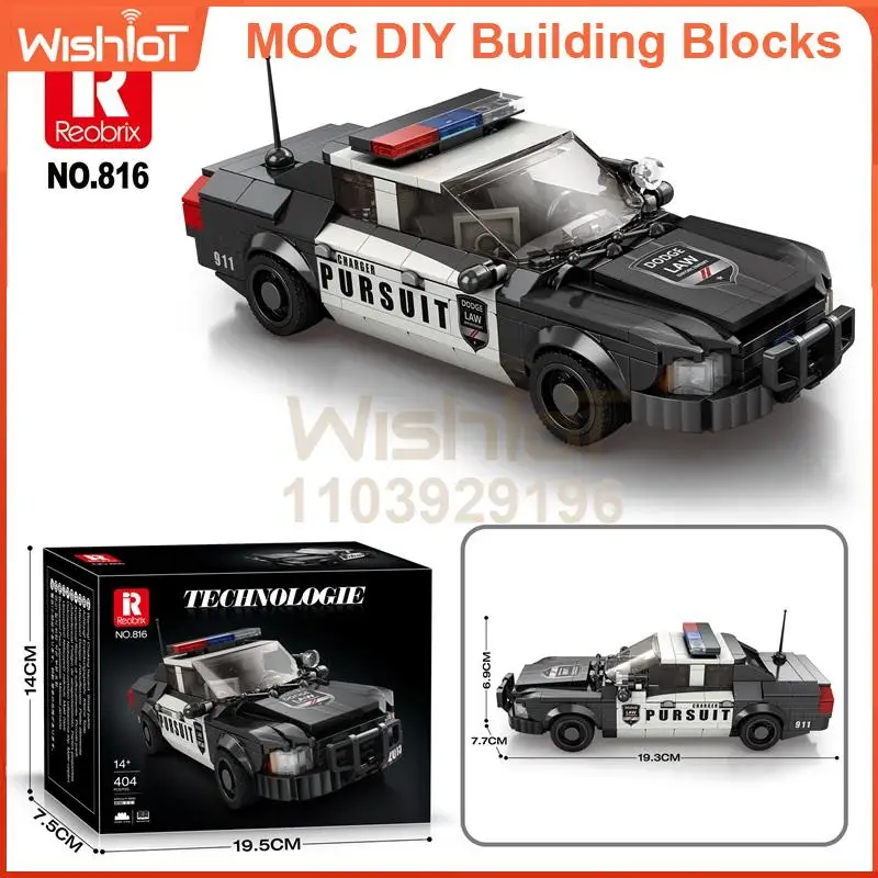 

356 шт. VISION GT 816 автомобильные строительные блоки MOC кирпичи высокотехнологичные идеи комплект игрушек коллекция DIY подарок для детей и взрослых