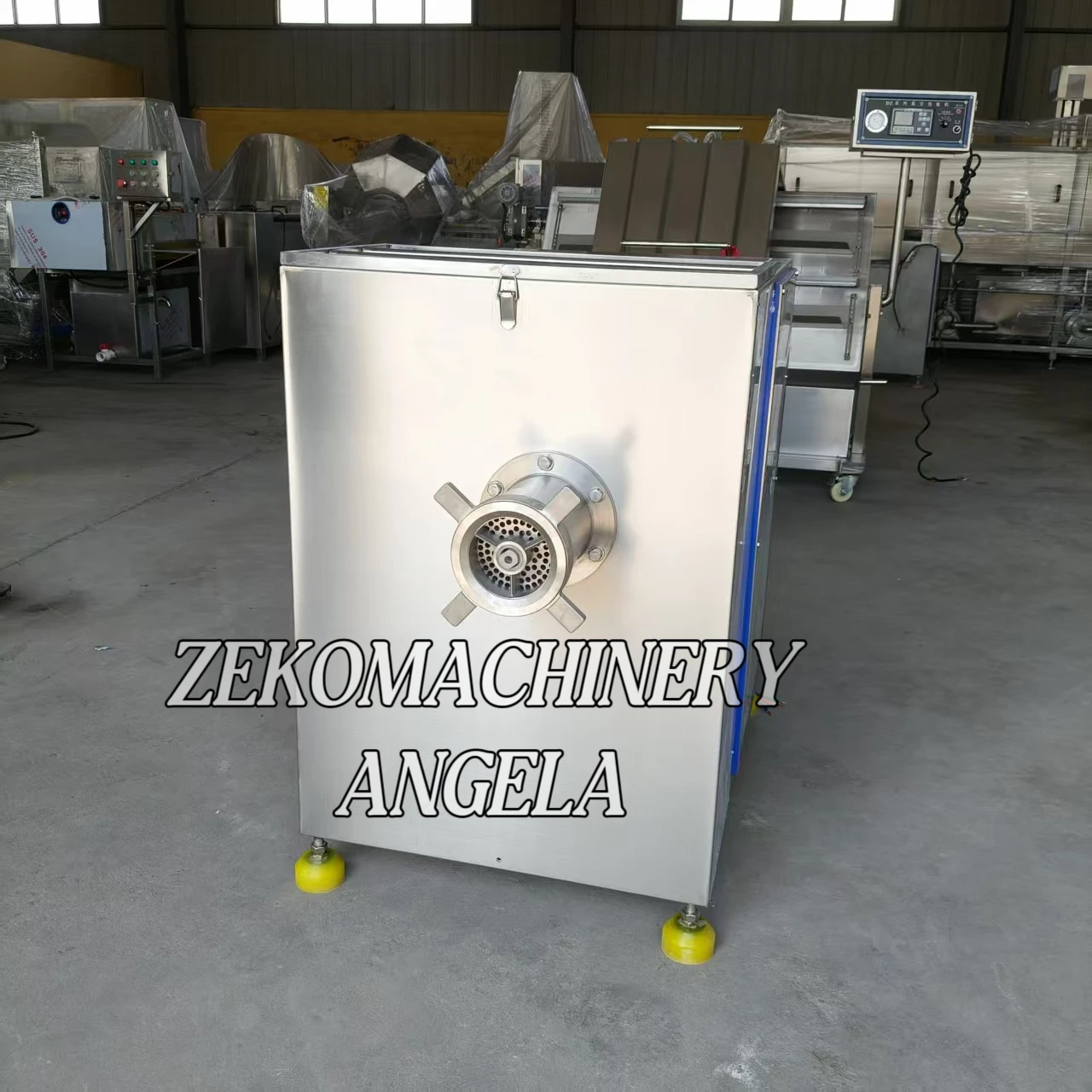 High Efficiency New Meat Grinder for Fish Shrimp Vegetable Mincing