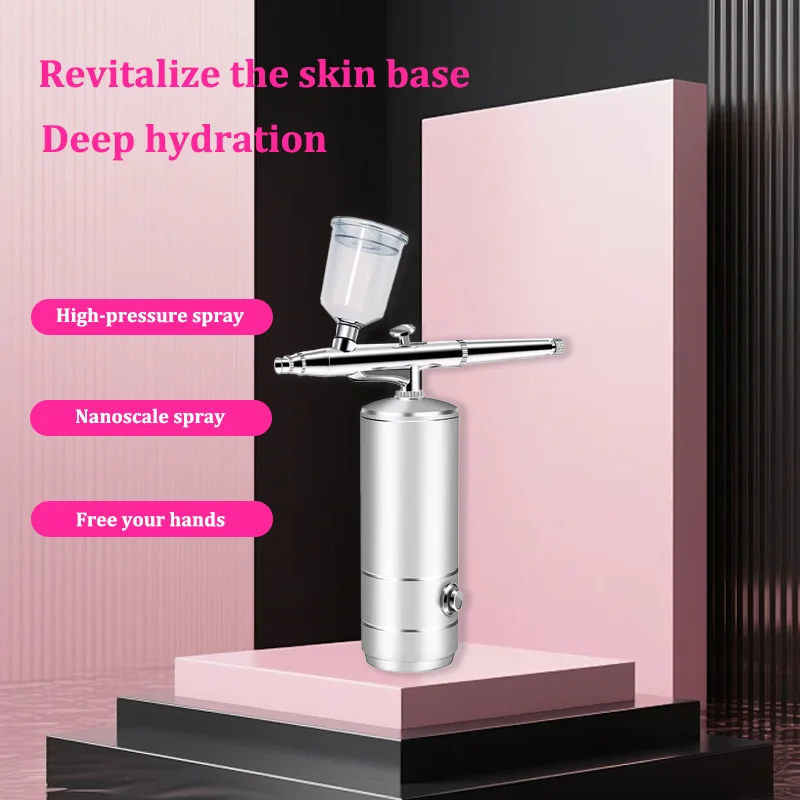 

Nano Microcrystalline Oxygen Injection Instrument Facial Hydration Moisturization Light Water Essence