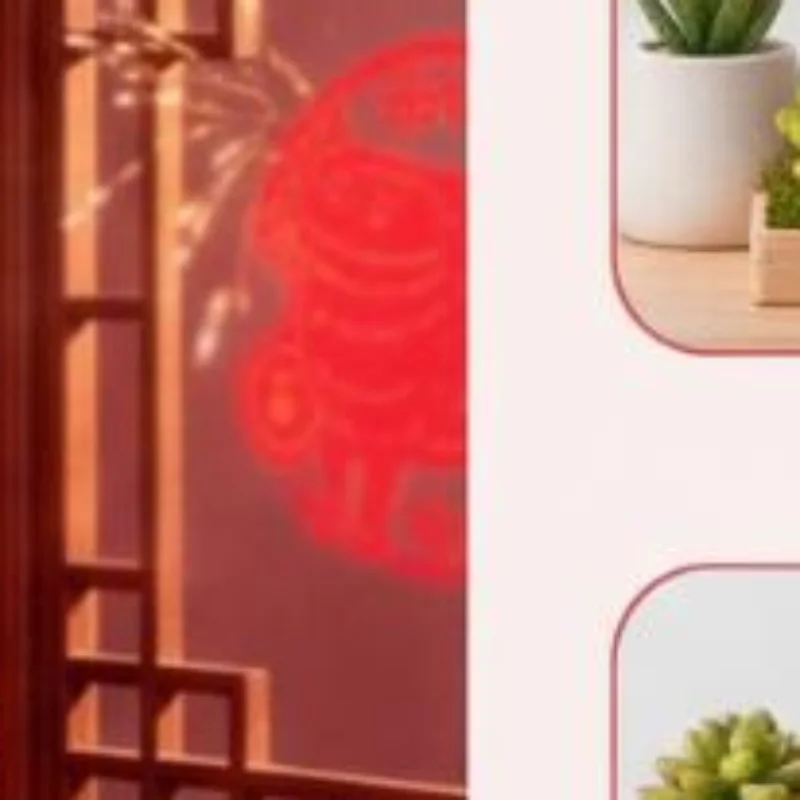 2027 Chinese New Year Lucky Zodiac Resin Statue Auspicious Figurine Spring Festival Decoration with Fu, Koi & Lucky Pattern