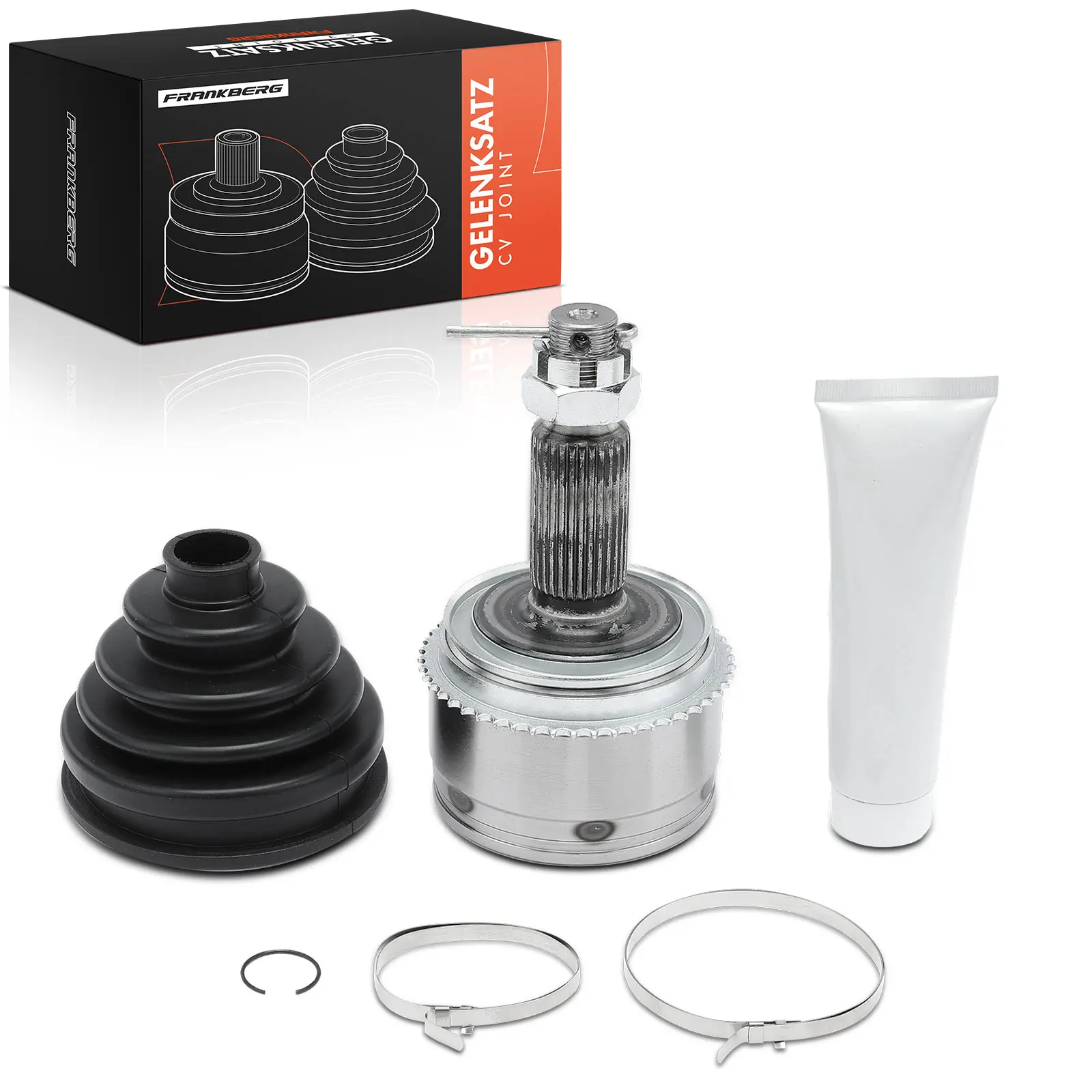 Frankberg 1x Antriebswelle Gelenksatz Vorderachse für Mitsubishi Pajero II V3 W Pajero III V6W MR528641 MR528640 839006