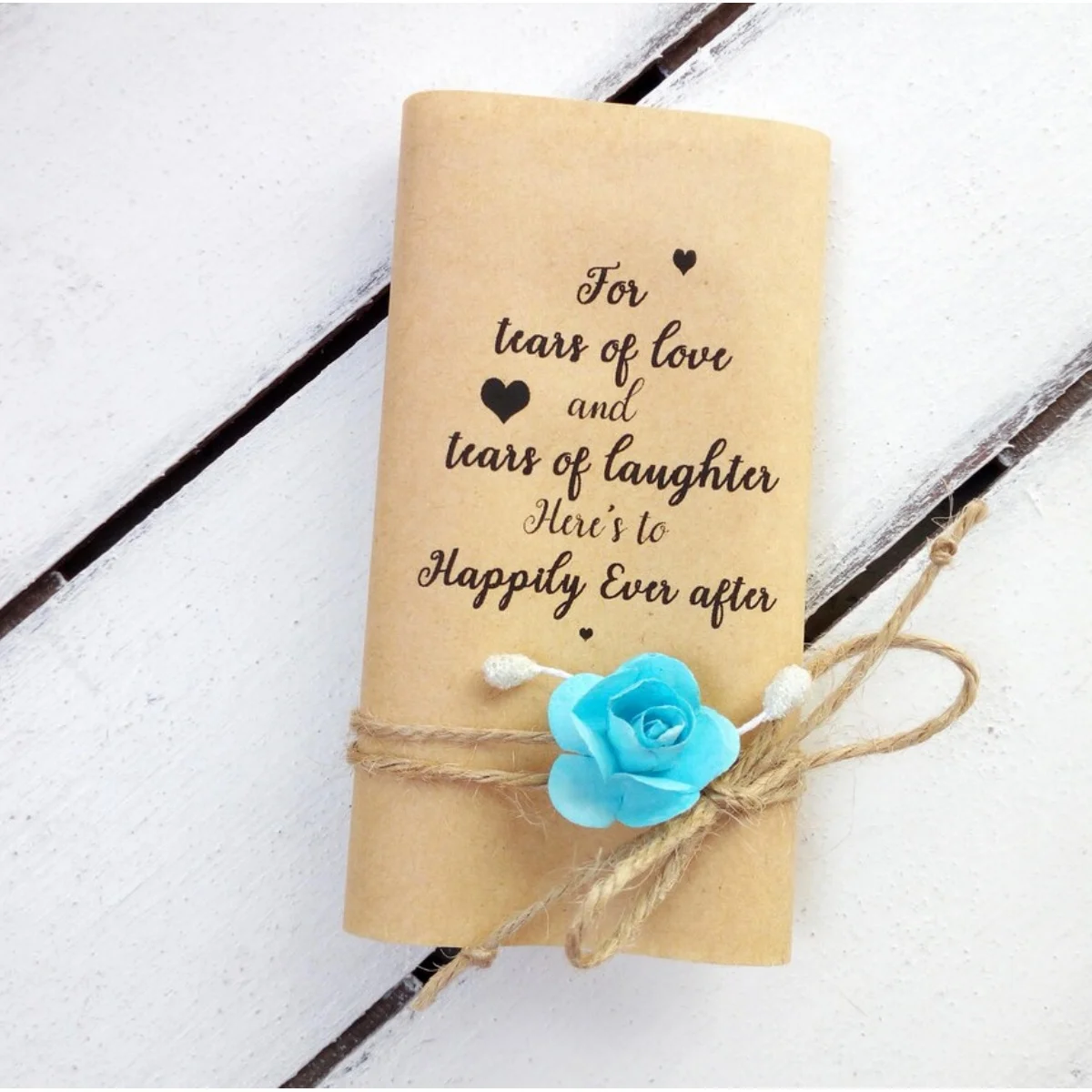 Happy tears tissues, For your happy tears, Wedding hankerchief, Tears of joy packs, Personalized wedding favors for guests, Wedd