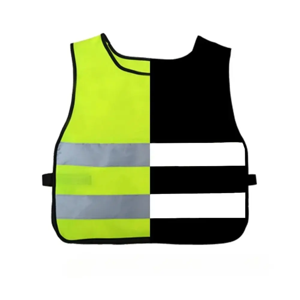 High Visibility Kids Safety Vest Breathable Comfortable Reflective Vest Wear Resistant Fashion Traffic Waistcoat Night