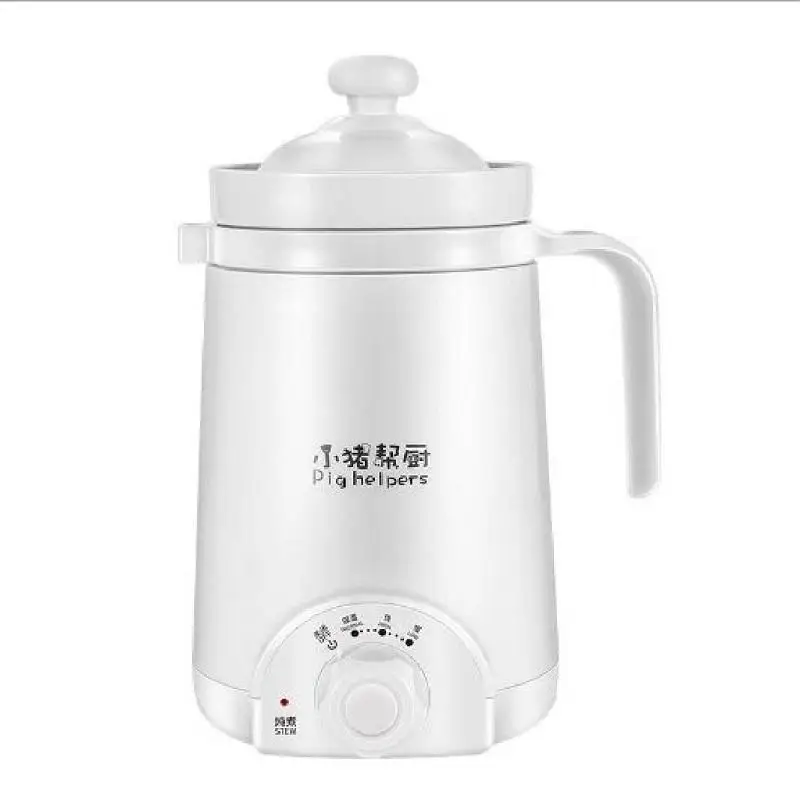 

110 В/220 В горшок для здоровья, офисная чашка для каши, мини-чашка для горячей воды в общежитии, портативное птичье гнездо, цветок, чай, электрическая чашка для тушения, 500 мл