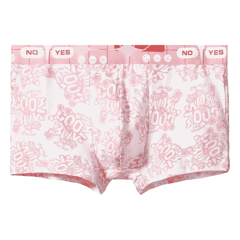 

Men's cotton underwear antibacterial boxer shorts head large size youth boxers men's sports comfortable underpants