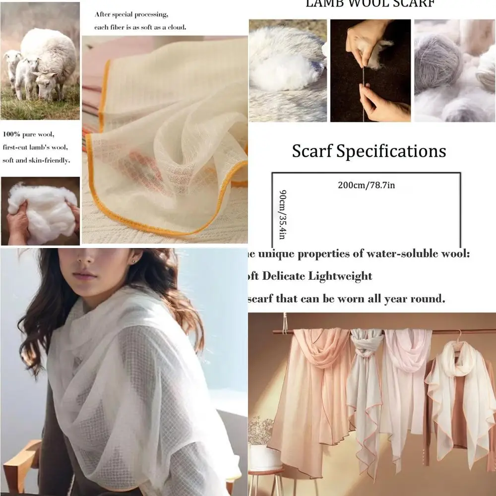 

Элегантная шаль из смеси кашемирового шелка в стиле пашмины — легкая, приятная для кожи шерстяная накидка