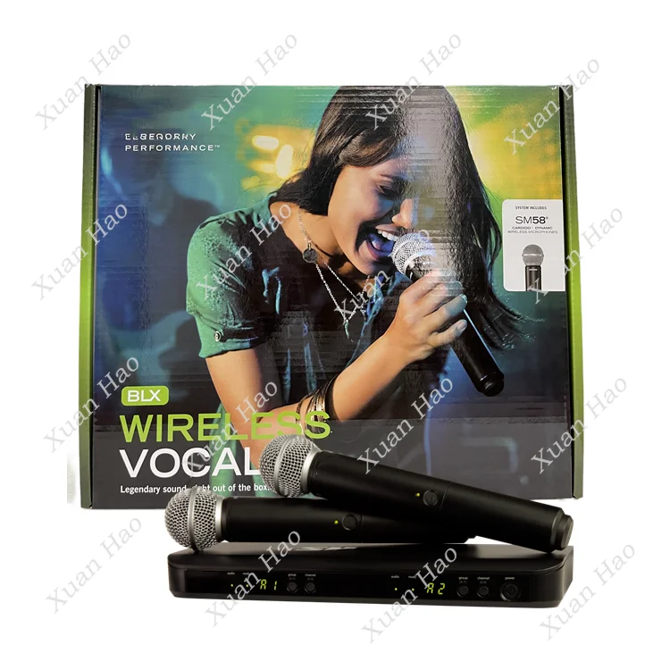 BLX288/SIM58a 듀얼 보컬 무선 시스템 (두  - Wireless Podcast Microphone Dual Mic 리뷰 및 가격