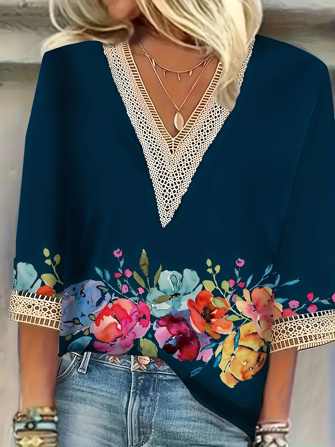 Plus Size Temperament Luźna koszula damska Moda Casual Bluzka Elegancka koszula damska z długim rękawem Wakacyjny top weekendowy