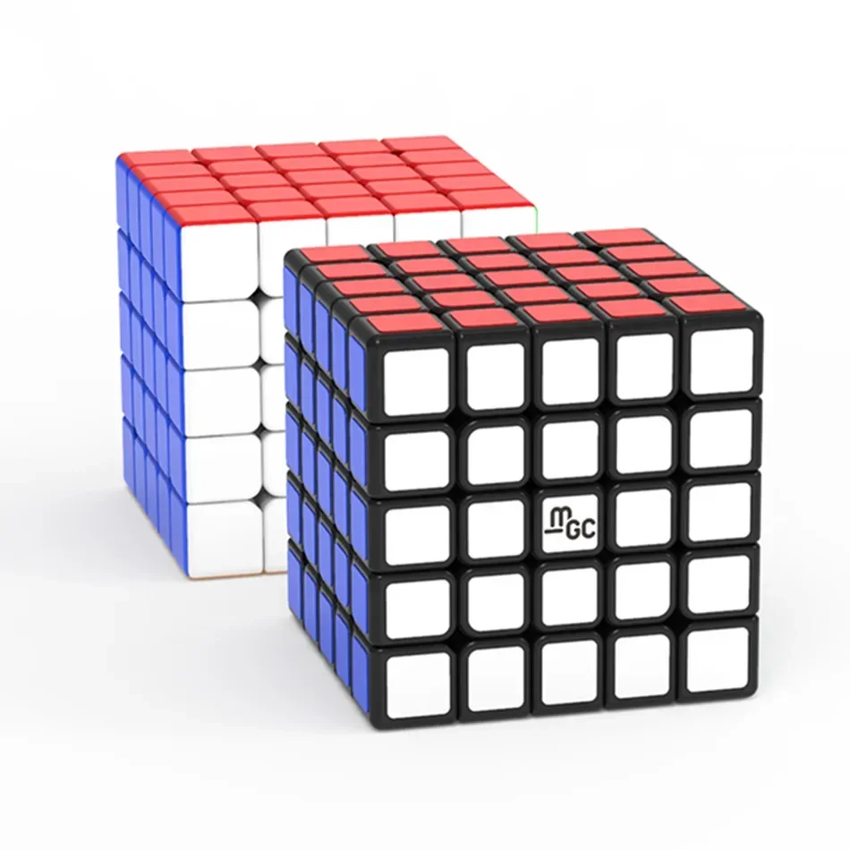YJ MGC Version Series 2x2 3x3 4x4 5x5 6x6 7x7 Megaminx M Magnetic Magic Speed Cube Yongjun MGC Cubo Magico Fidget Toy