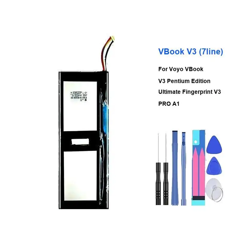 

Replaceable Tablet Battery For Voyo Vbook V3 Pentium Edition Pro A1 7Line Reliable Replacement 5000Mah