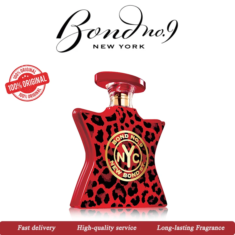 

Бонд №. 9 New York New Bond St. Унисекс парфюмерная вода 100 мл, стойкий арабский женский парфюм с феромонами