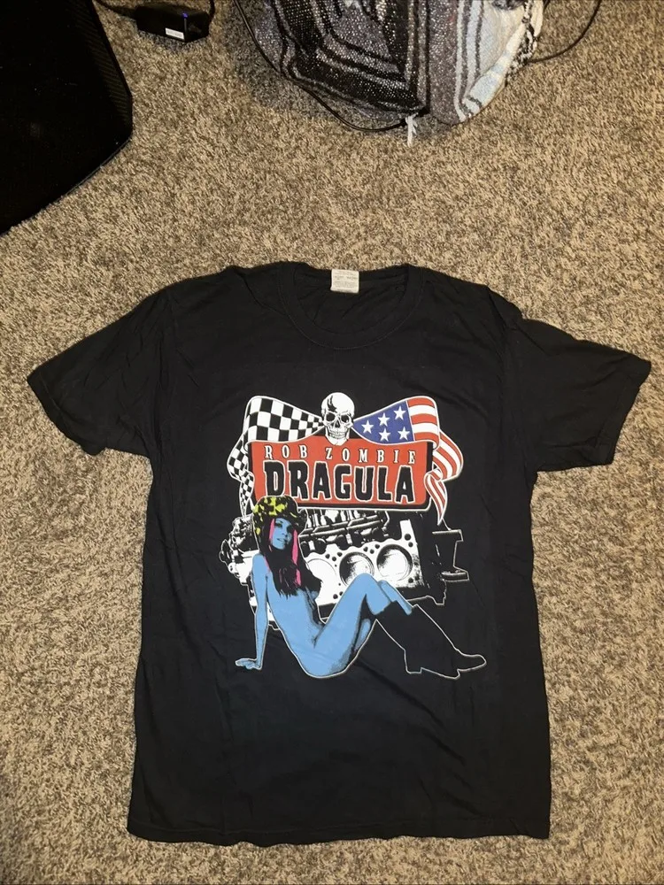 

Rob Zombie- Large- OG Design- Brand New- Never Worn Funny Men's T-Shirts Funny T-Shirt For Men New Gifts Tops Men Summer