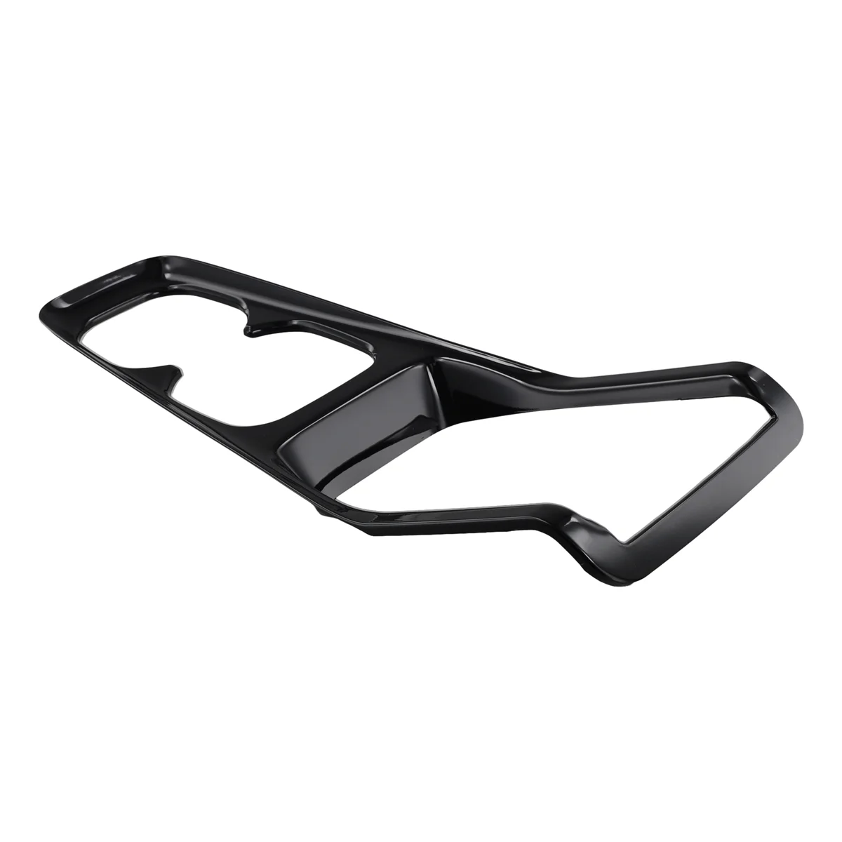 Black Car Interior Wireless Charging Pad Frame Cup Holder Cover Trim for Dolphin Mini / Seagull