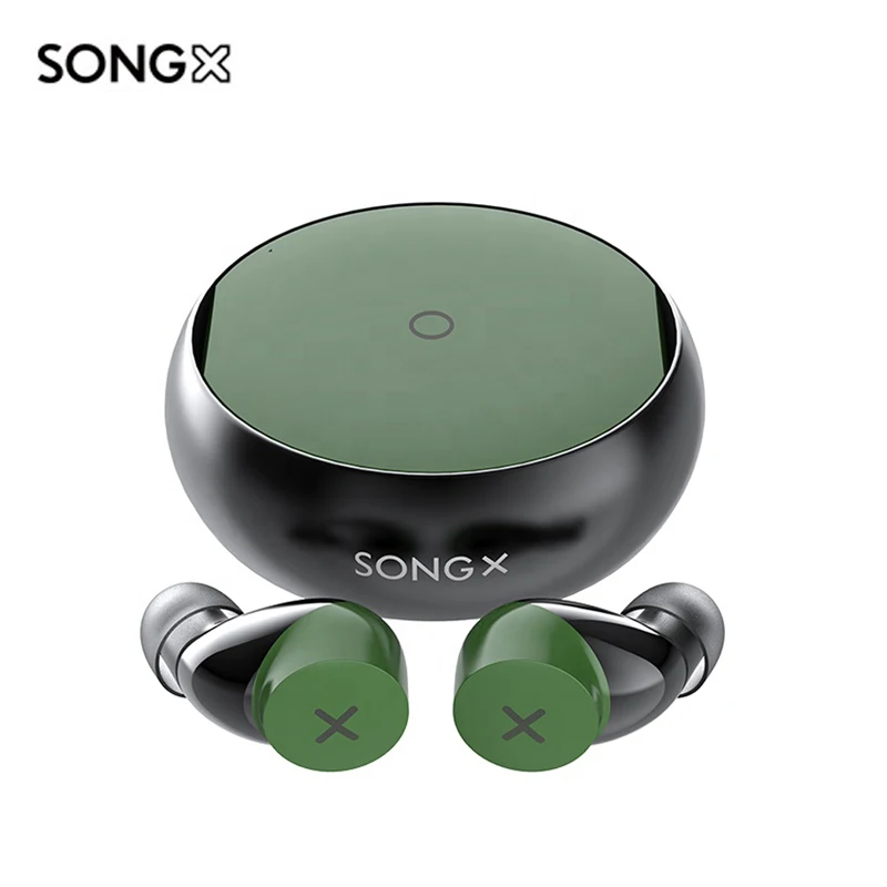 Songx sx06 tws kopfhörer drahtlose ohrhörer 25 stunden spielzeit 6mm hifi lautsprecher mikrofon 10m ipx5 wasserdichte bluetooth 5.0 s06 kopfhörer