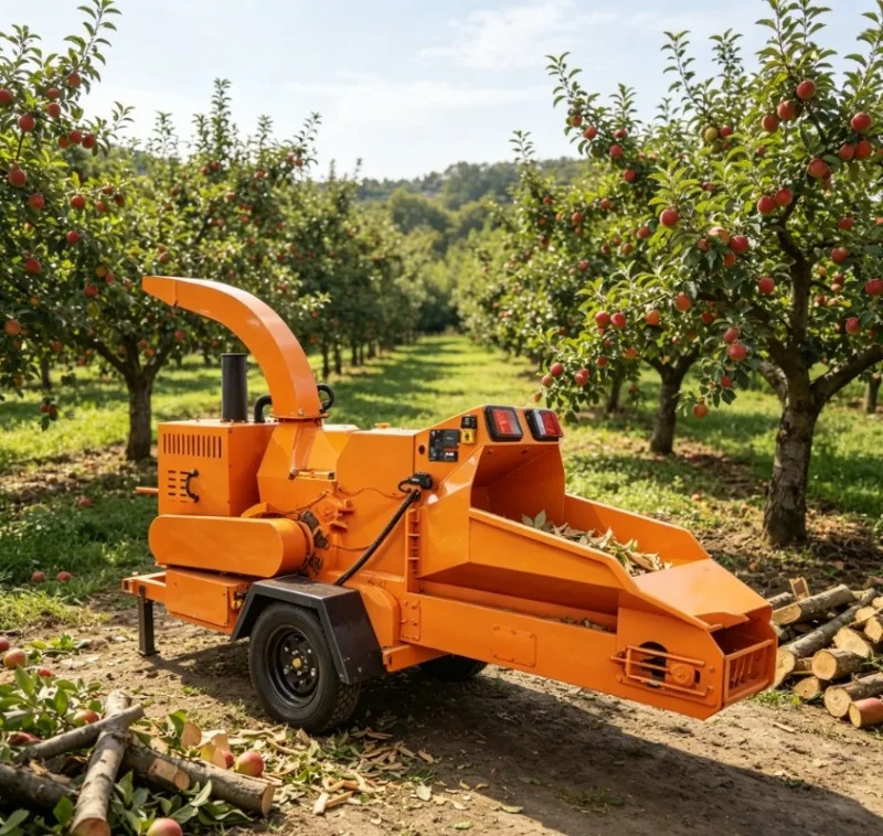 Anti-Corrosion Coating for Long Life Wood Shredder with Rust Protection for Humid Climate