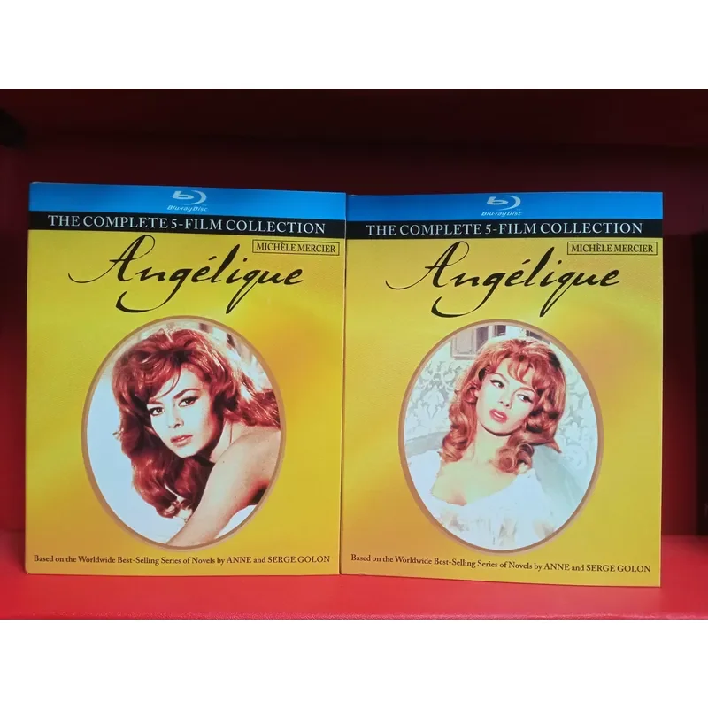 Angelique Baijie Hongyan 1-5 Blu-ray Discs Brand New Unopened Box Five