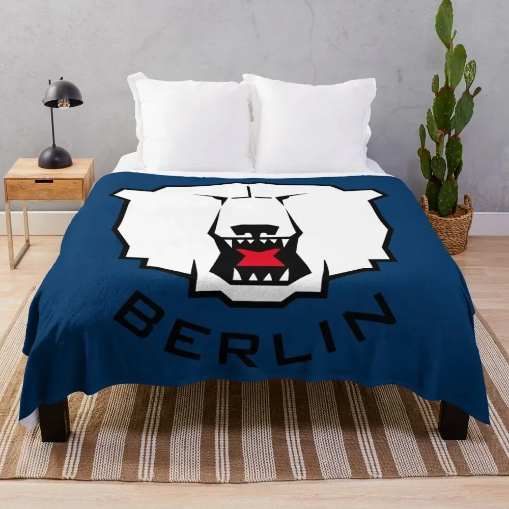 Eisb?ren Berlin Hockey Throw Blanket Single manga warm winter Summer Beddings Blankets