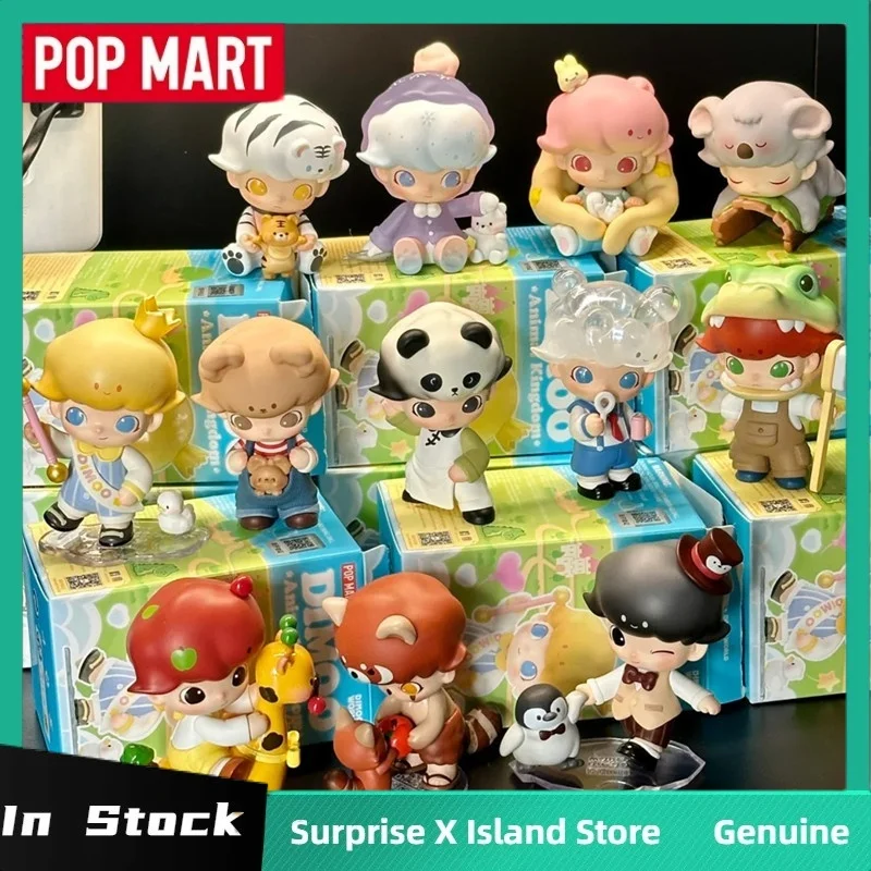 Original Pop Mart Dimoo By Your Side Series Blind Box Cute Anime Figure Toys Dolls Guess Bag Desktop Mystery Box Ornaments Gifts